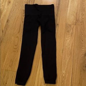 Spanx large seamless legging black